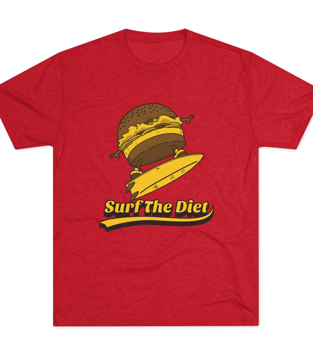 Surf The Diet Tri-Blend T-Shirt