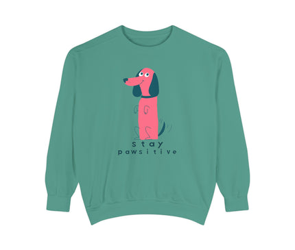 Stay Pawsitive Premium Sweatshirt