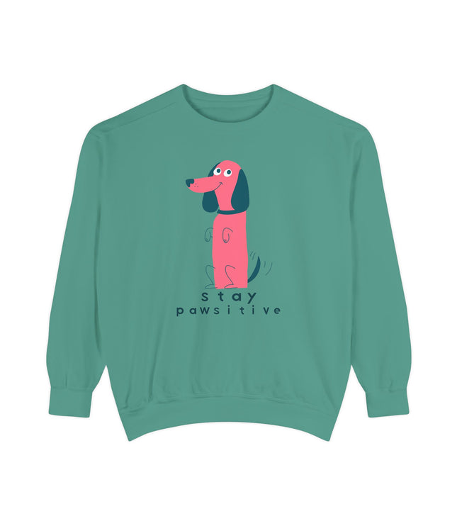 Stay Pawsitive Premium Sweatshirt
