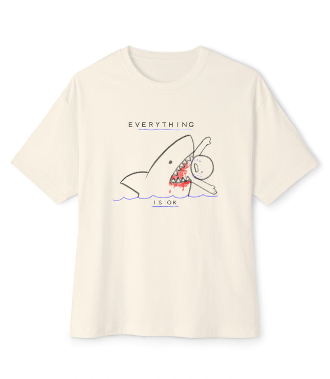 Everything Is Okay Oversized T-Shirt