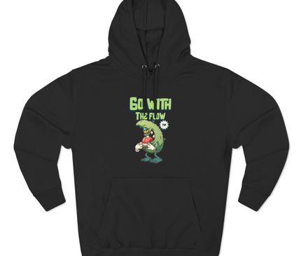 Go With The Flow Premium Pullover Hoodie