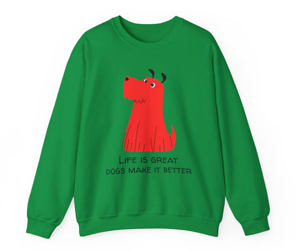 Life Is Better Classic Crewneck Sweatshirt