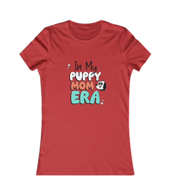 In My Puppy Mom Era Women's Favorite Tee
