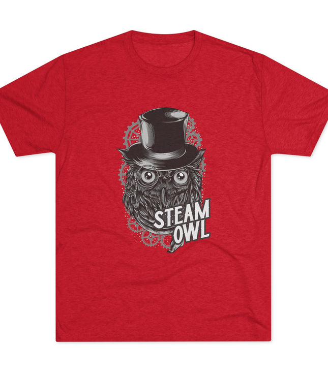 Steam Owl Tri-Blend T-Shirt