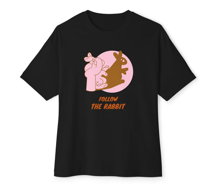 Follow The Rabbit Oversized T-Shirt