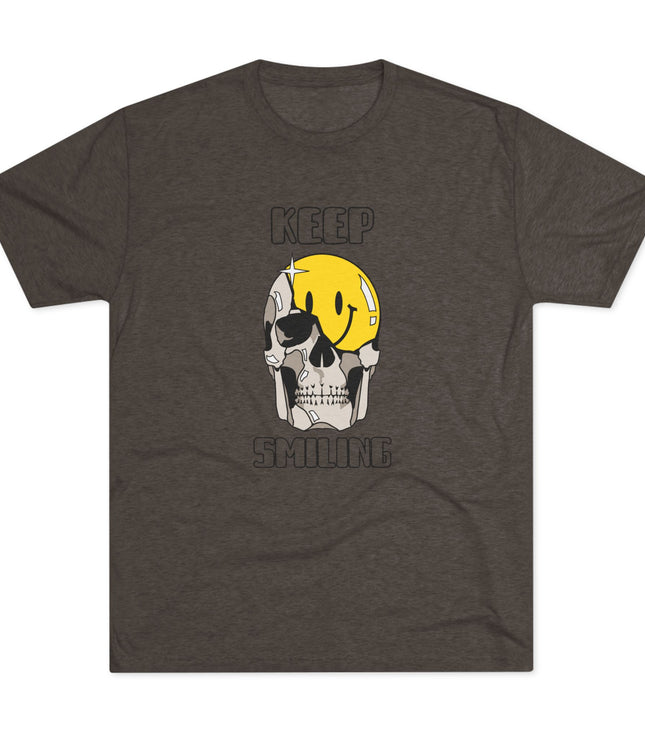 Keep Smiling Tri-Blend T-Shirt
