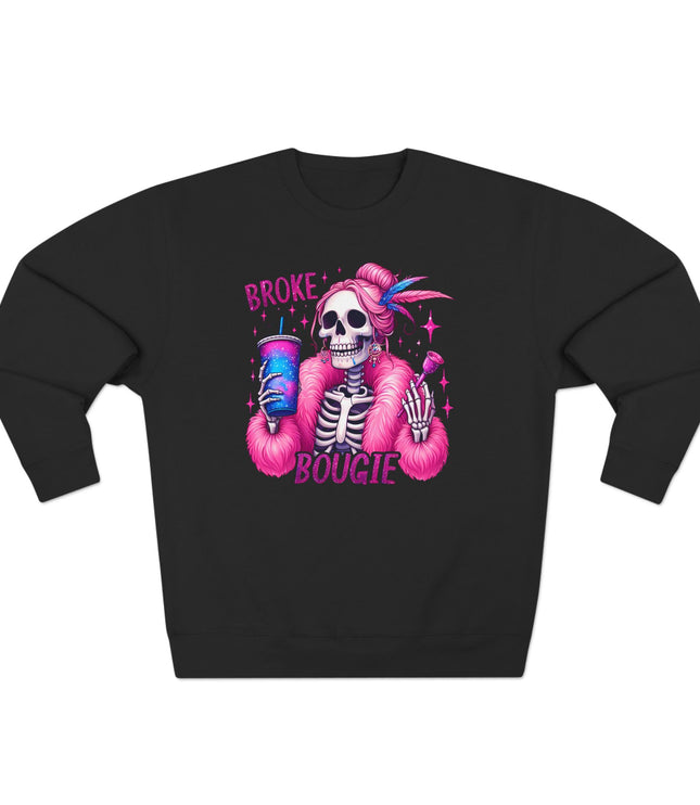 Broke Bougie Pullover Sweatshirt