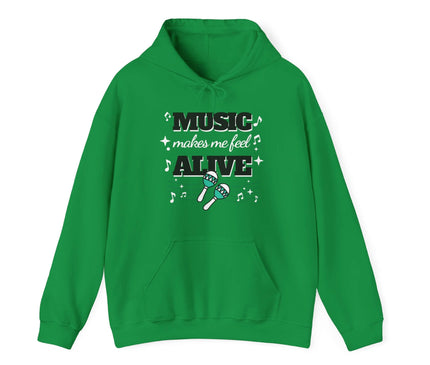 Music Makes Me Feel Alive Classic Hoodie