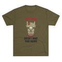 Tri-Blend Military Green / S