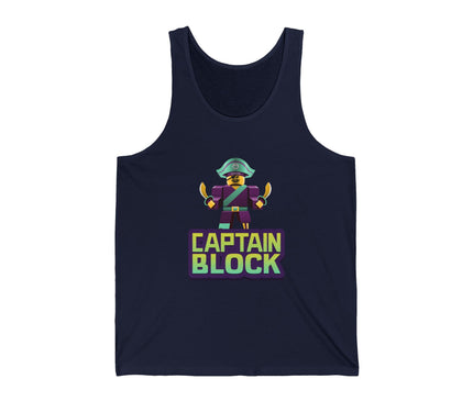 Captain Block Jersey Tank