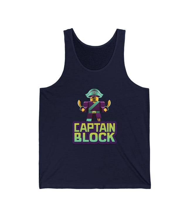 Captain Block Jersey Tank