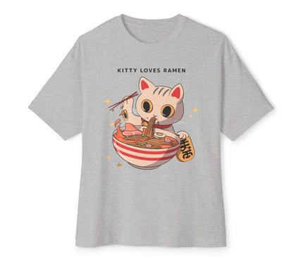Kitty Loves Ramen Oversized T-Shirt