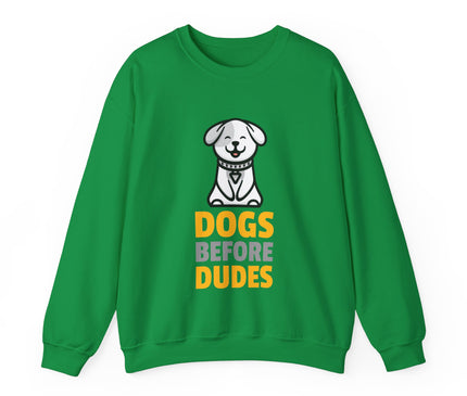 Dogs Before Dudes Classic Crewneck Sweatshirt