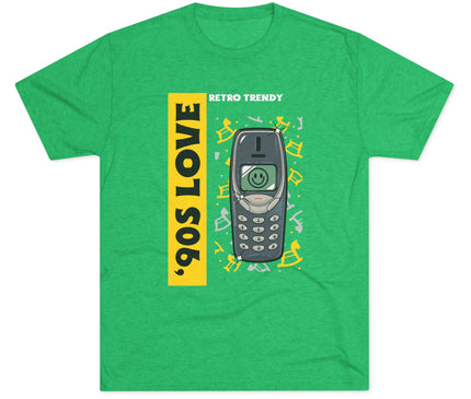 Retro Trendy Tri-Blend T-Shirt
