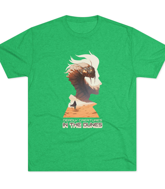 Deadly Creatures In The Dunes Tri-Blend T-Shirt