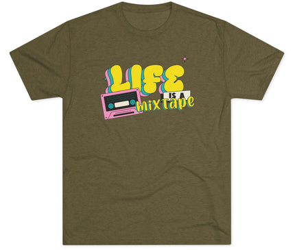 Life Is A Mix Tape Tri-Blend T-Shirt