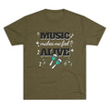 Tri-Blend Military Green / S
