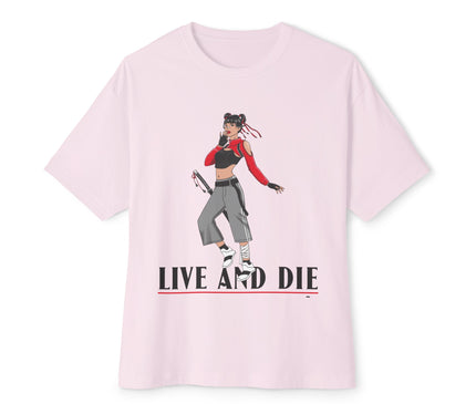 Live And Die Oversized T-Shirt
