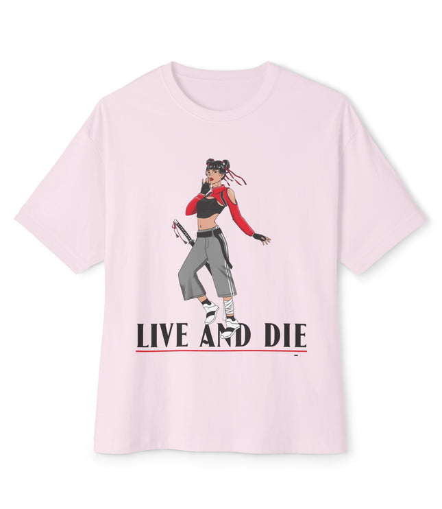 Live And Die Oversized T-Shirt