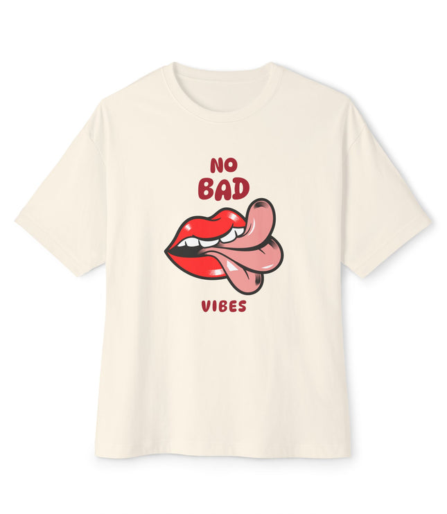 No Bad Vibes Oversized T-Shirt
