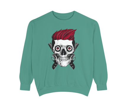 Skull With Guns Premium Sweatshirt
