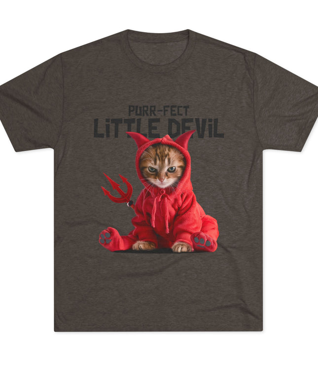 Purr-fect Little Devil Tri-Blend T-Shirt