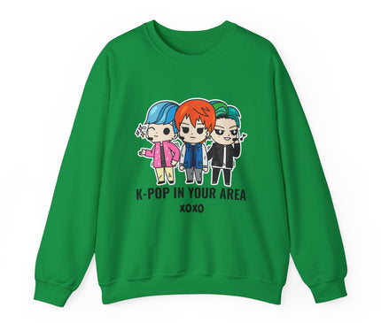 K-Pop In Your Area Classic Crewneck Sweatshirt