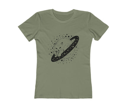 Caturn Women's Boyfriend Tee