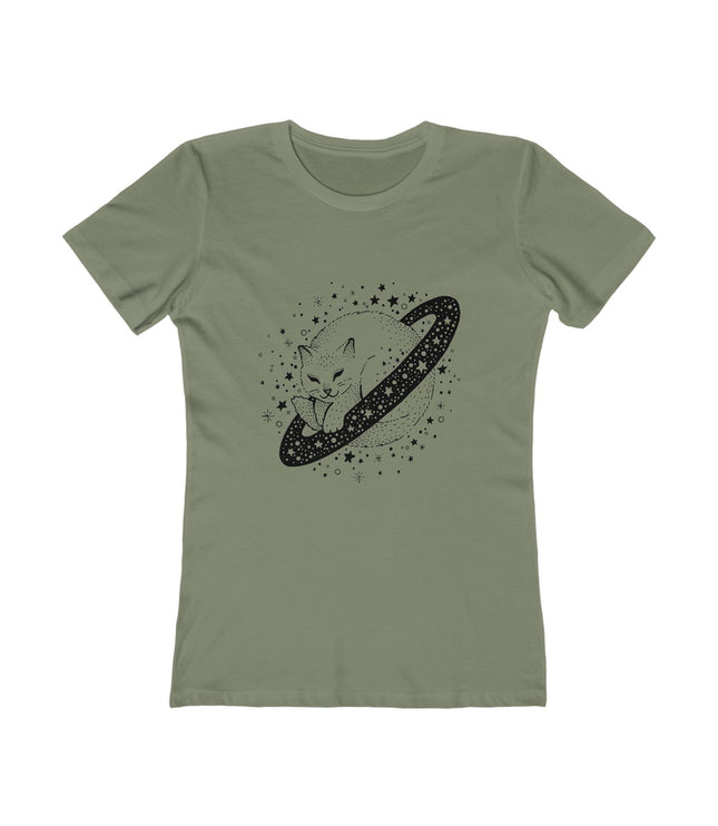 Caturn Women's Boyfriend Tee