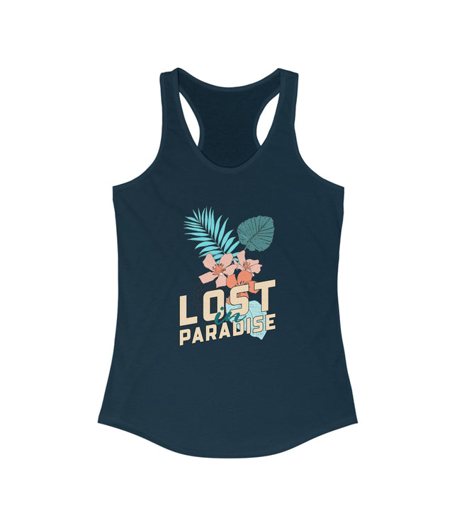 Lost In Paradise Women's Racerback Tank