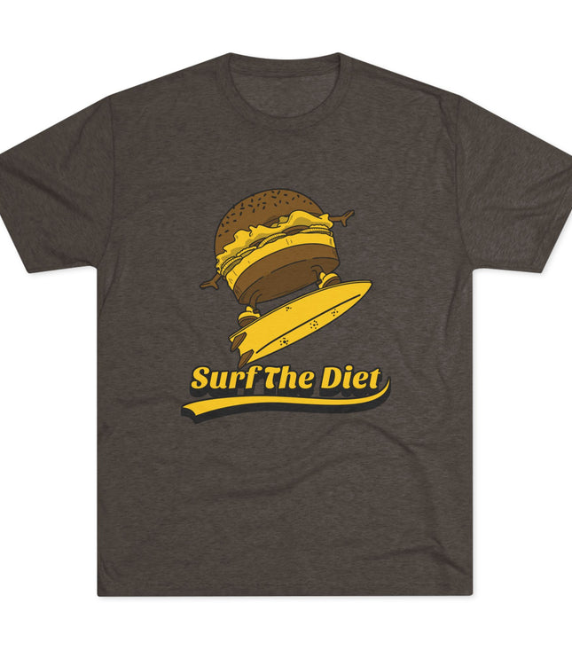 Surf The Diet Tri-Blend T-Shirt