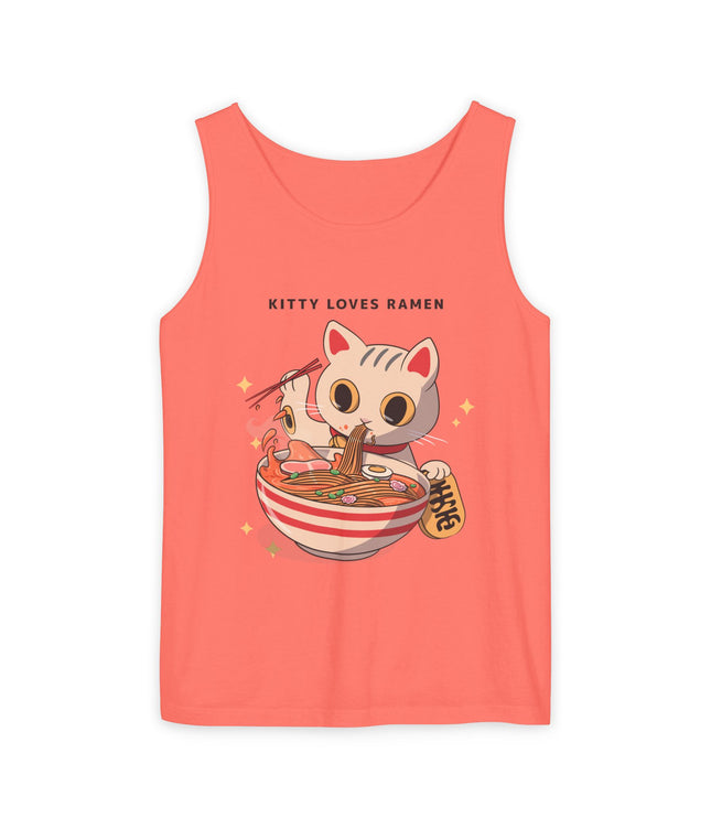 Kitty Loves Ramen Premium Tank