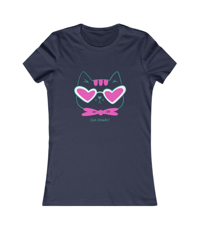 Cat-titude Women's Favorite Tee
