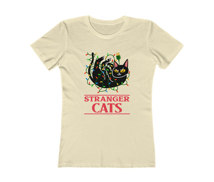 Stranger Cats Women's Boyfriend Tee