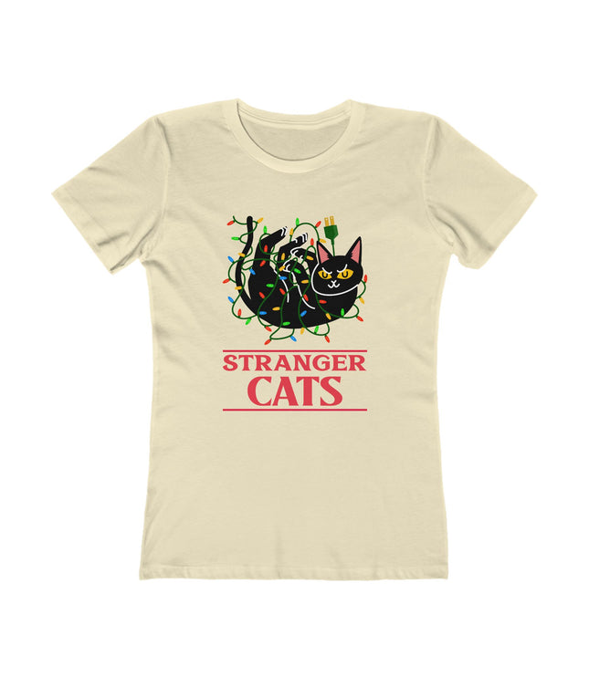 Stranger Cats Women's Boyfriend Tee