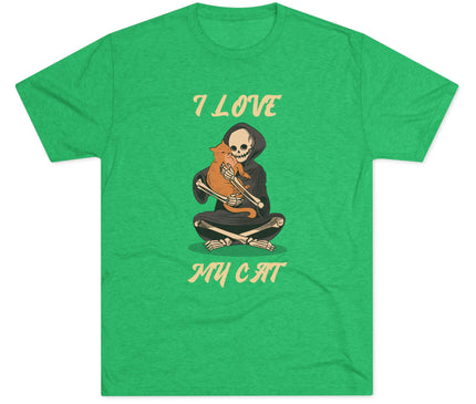 I Love My Cat Tri-blend T-Shirt