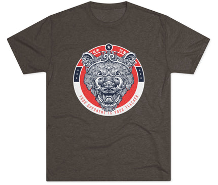 Your Opponent Is Your Teacher Tri-Blend T-Shirt