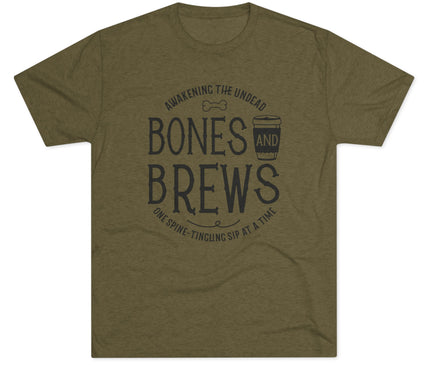 Bones And Brews Tri-Blend T-Shirt