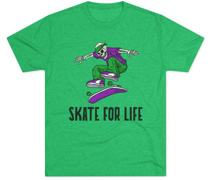 Skate For Life Tri-Blend T-Shirt