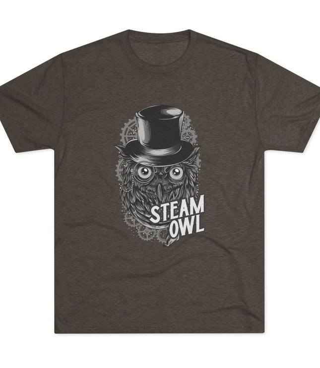 Steam Owl Tri-Blend T-Shirt