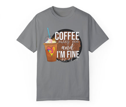Coffee Owns Me Premium T-Shirt