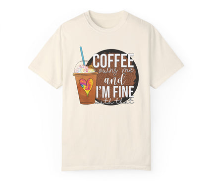 Coffee Owns Me Premium T-Shirt