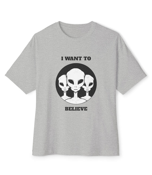 I Want To Believe Oversized T-Shirt