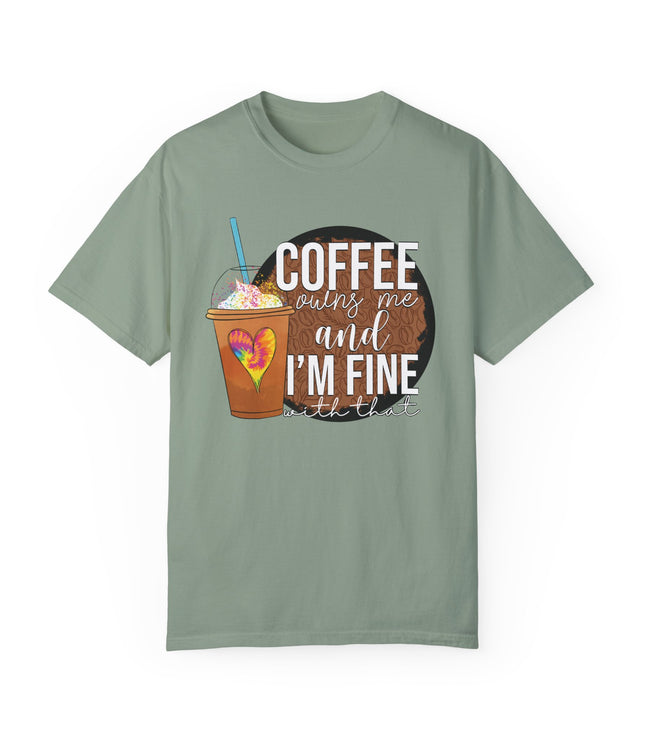 Coffee Owns Me Premium T-Shirt