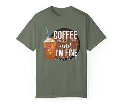 Coffee Owns Me Premium T-Shirt