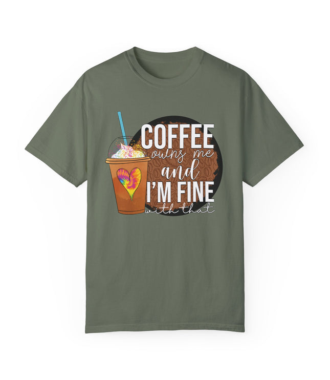 Coffee Owns Me Premium T-Shirt