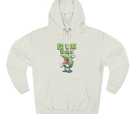 Go With The Flow Premium Pullover Hoodie
