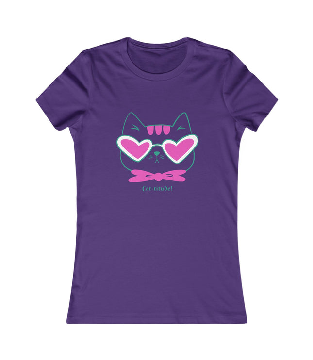Cat-titude Women's Favorite Tee