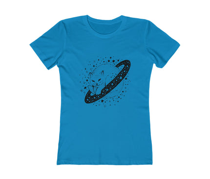 Caturn Women's Boyfriend Tee