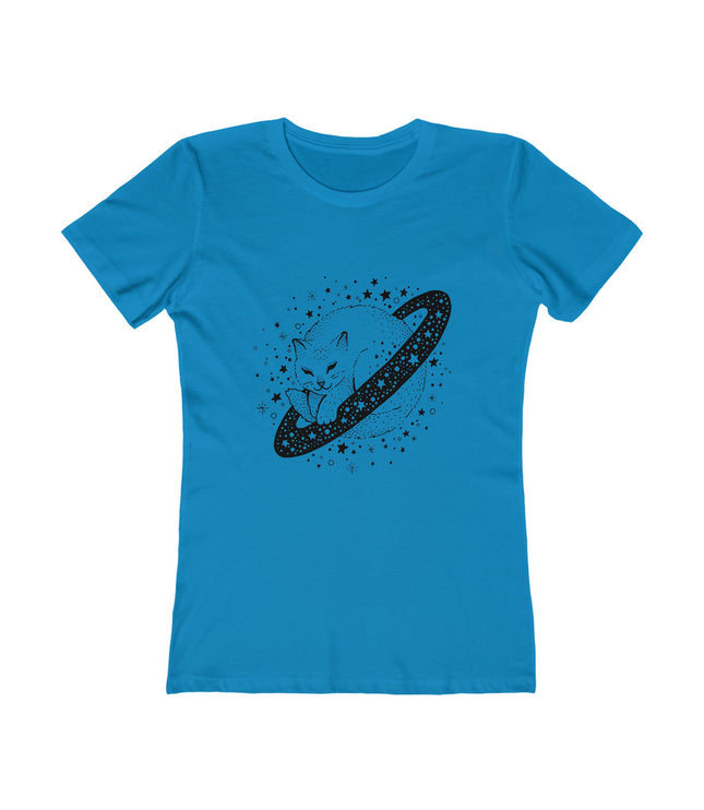 Caturn Women's Boyfriend Tee